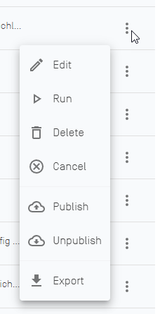 Workflow Aktionen Workflow Aktionen